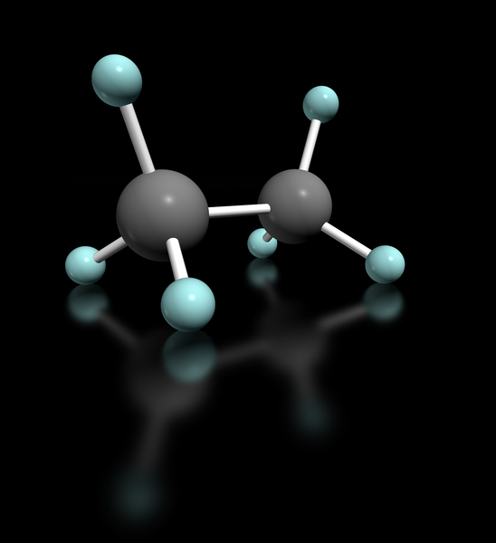 Modelo molecular de etano sobre negro - Foto de archivo #4195955 | Agencia  de stock PantherMedia