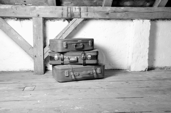 viejas maletas nostalgia