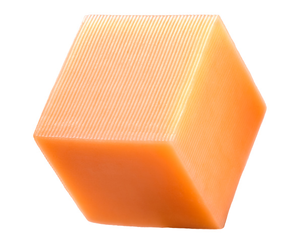 Cheddar cheese cube, paths Stock Photo by maxsol7