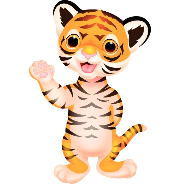 tigre caricatura