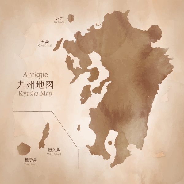 mapa antiguo de la region de