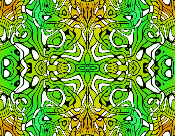 allover, patrón, repetitivo, azulejo, verde, amarillo - 28215363