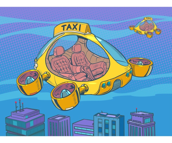 taxi aereo con drones piloto automatico