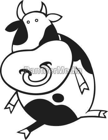 toro de dibujos animados para colorear - Stockphoto #4675054 | Agencia de  stock PantherMedia