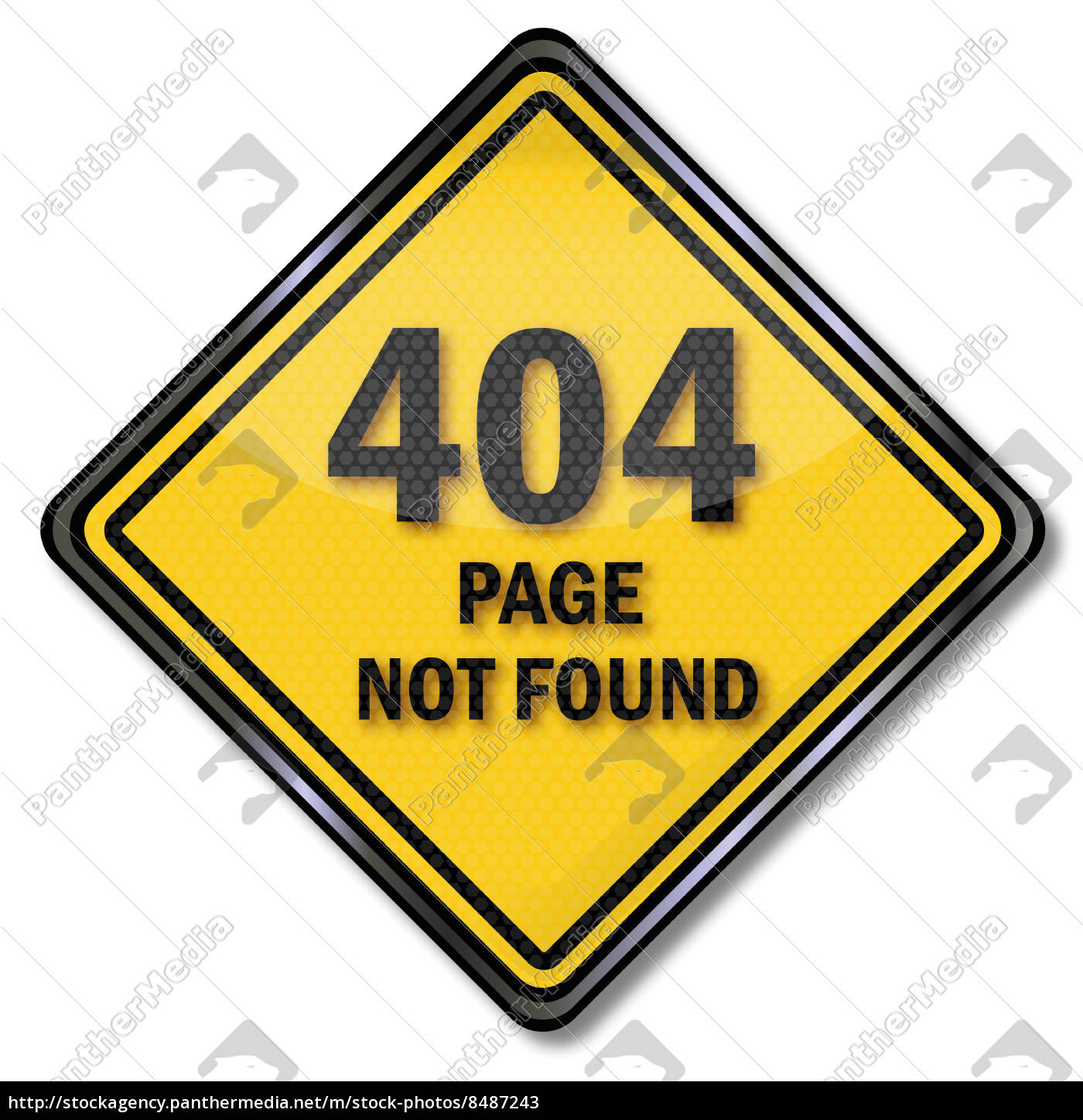 Schild Dead Link Hyperlink Server 404 Page Not Stockphoto Agencia De Stock Panthermedia