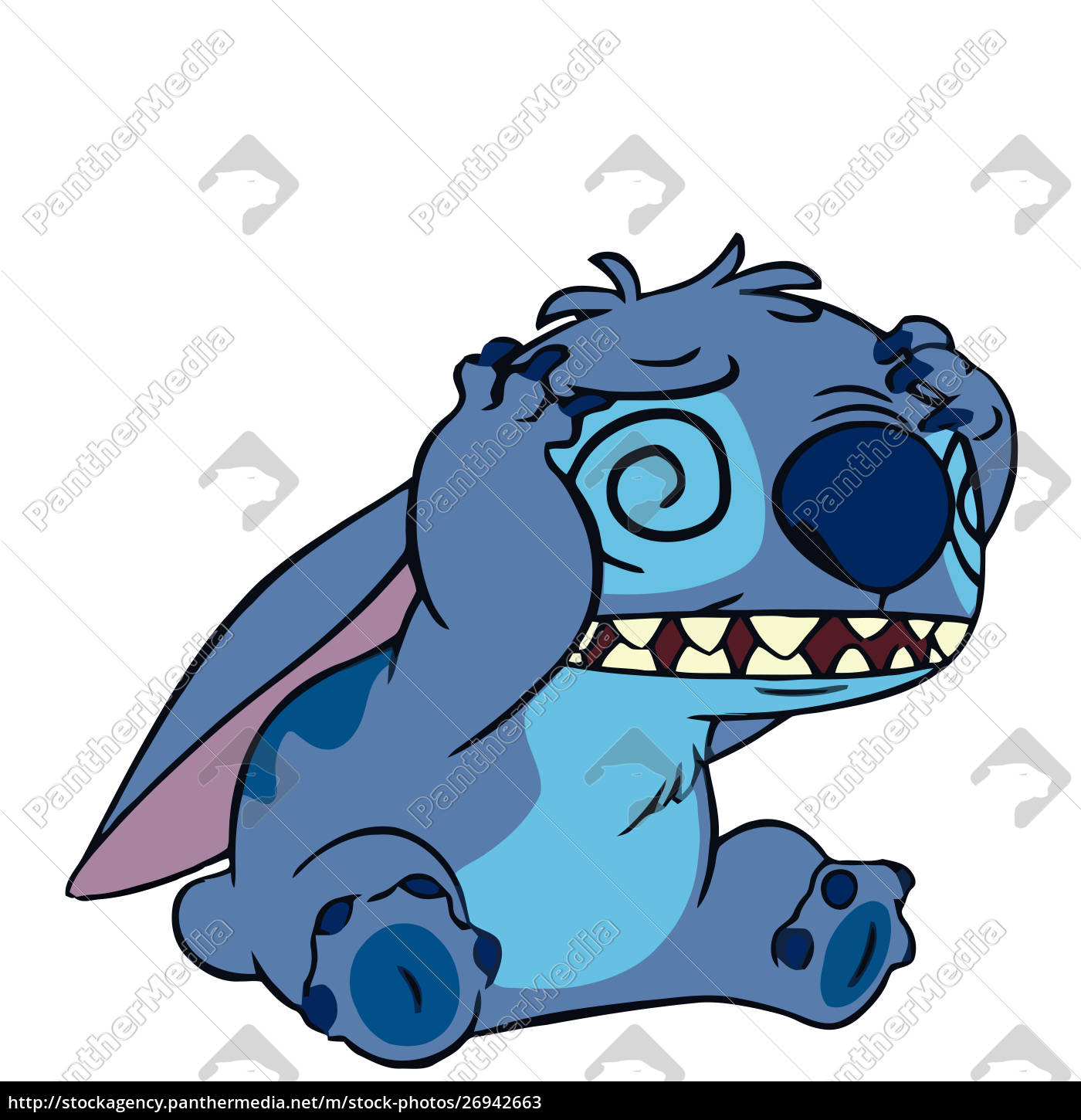 lindo lil stitch | Pegatina