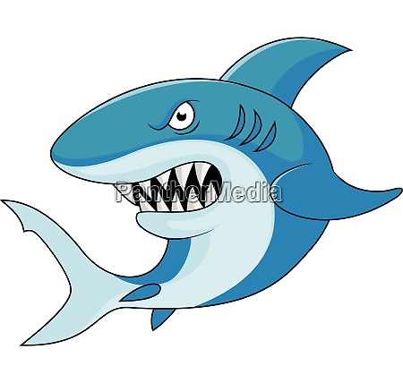 Dibujos animados de tiburones - Foto de archivo #28011397 | Agencia de  stock PantherMedia